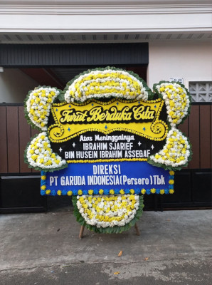 Papan Bunga Duka di Bantuas