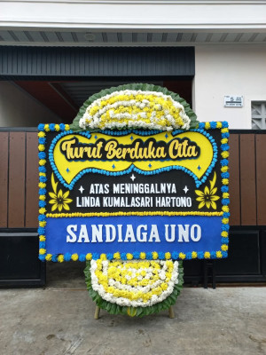 Papan Bunga Duka di Bantuas